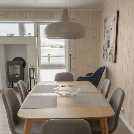 Brand New Nappstraumen Seaview Cabin Villa Gravdal  Exteriör bild