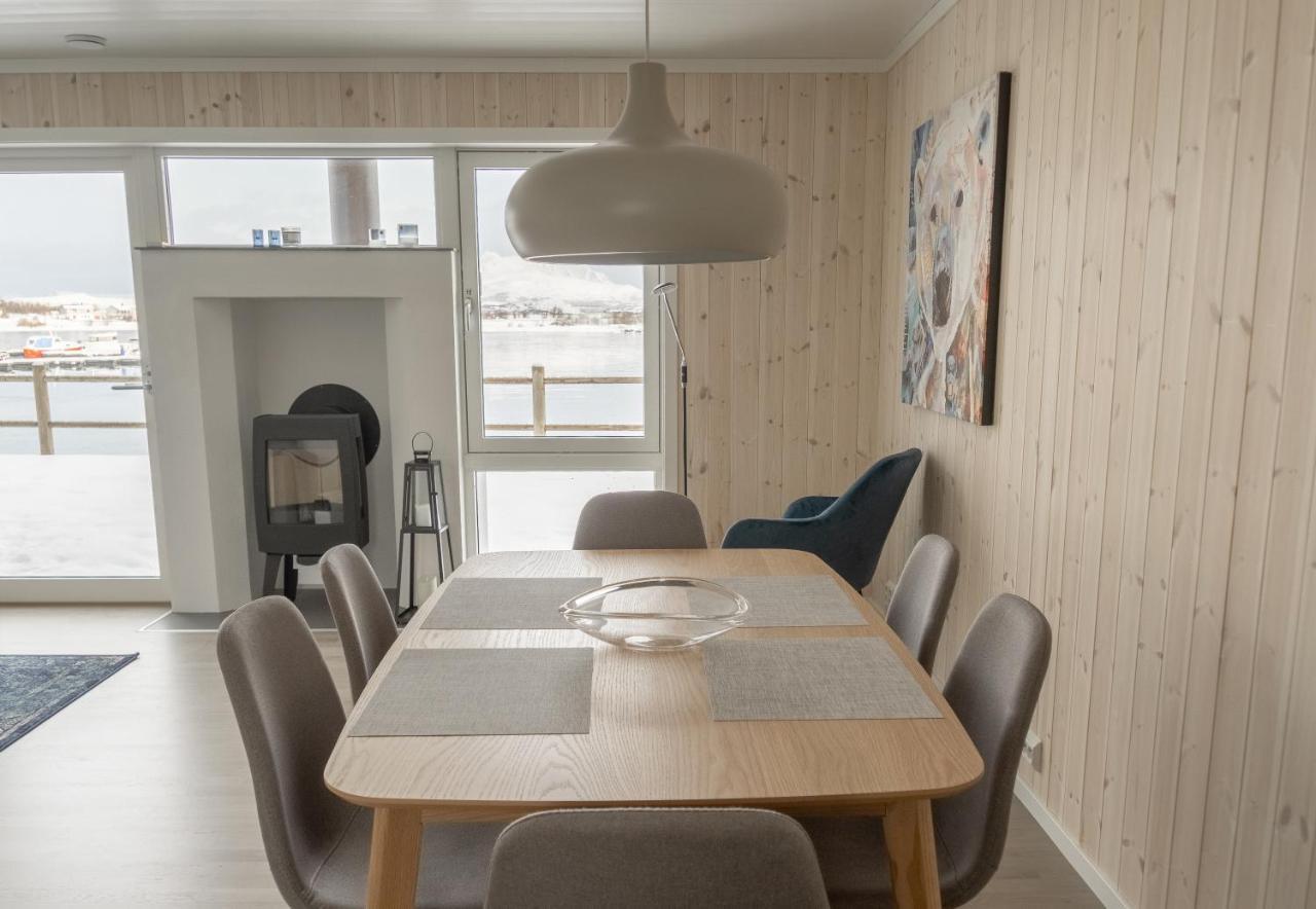 Brand New Nappstraumen Seaview Cabin Villa Gravdal  Exteriör bild