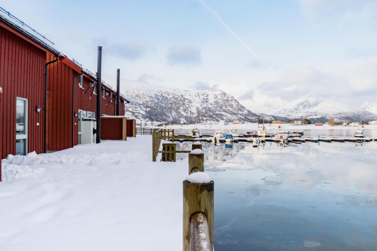 Brand New Nappstraumen Seaview Cabin Villa Gravdal  Exteriör bild