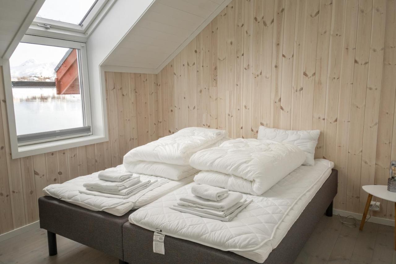 Brand New Nappstraumen Seaview Cabin Villa Gravdal  Exteriör bild