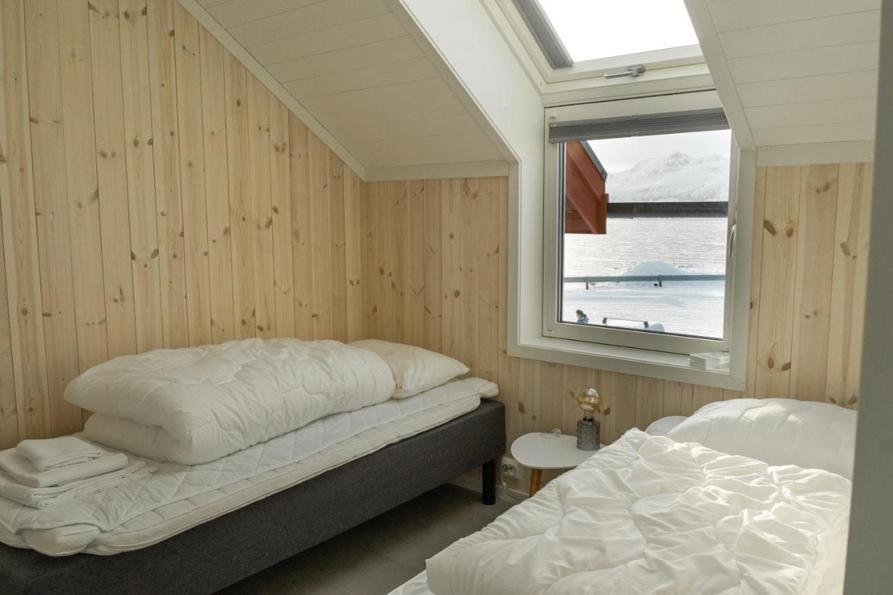 Brand New Nappstraumen Seaview Cabin Villa Gravdal  Exteriör bild